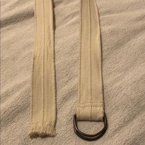 Cream Colored Belt 32 waist